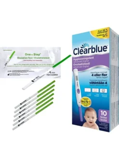 Clearblue Advanced Digital ovulaatiotesti 10 kpl ja ovulaatiotestiliuska 7kpl