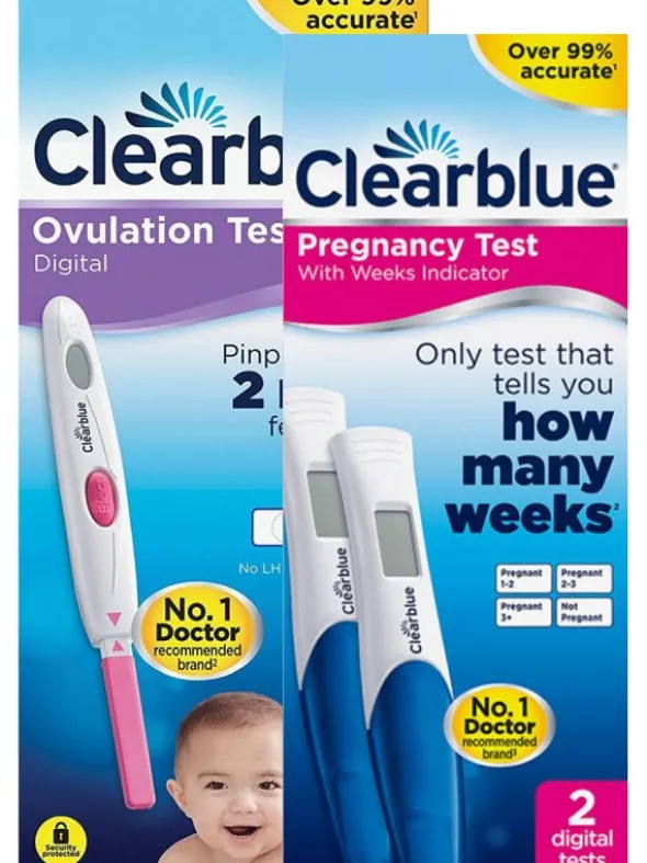 Clearblue Digital ovulaatio- ja raskaustesti 10+2