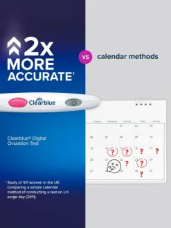 Clearblue Ovulaatiotesti Digital 30 kpl – Erittäin tarkka digitaalinen ovulaatiotesti