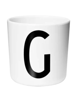 Design Letters - Arne Jacobsen kirjainmuki A-Z, valkoinen