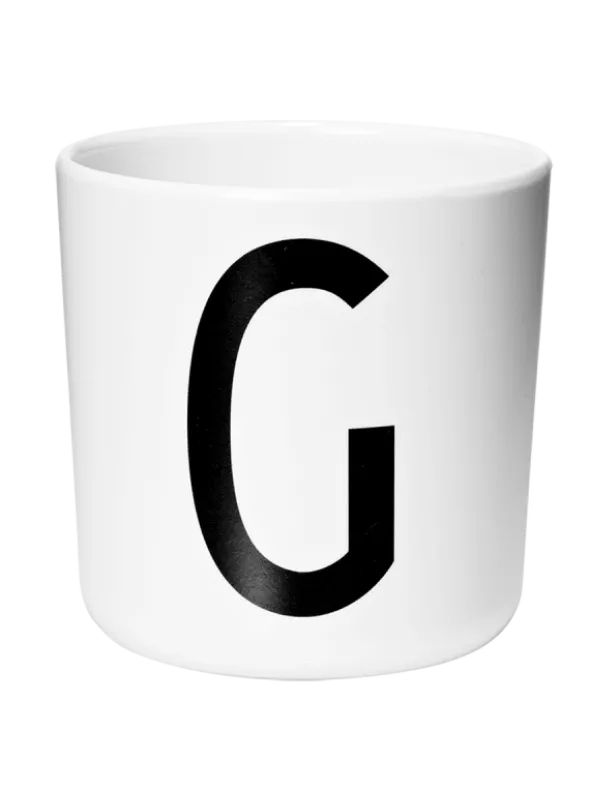 Design Letters - Arne Jacobsen kirjainmuki A-Z, valkoinen