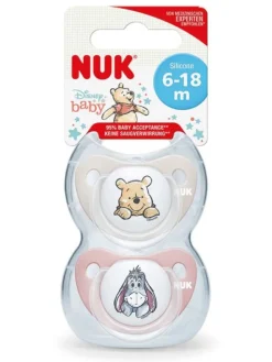 Disney Nalle Puh tutti 6-18kk 2-pack, tyttö | NUK