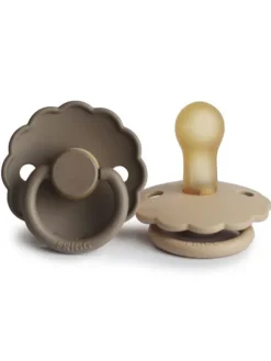 FRIGG - vauvan luonnonkumi tutti 2-Pack, Croissant/Portobello