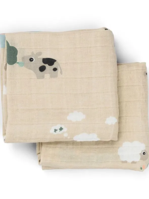Harsoliina 2-pack 70x70 - Tiny farm - Done By Deer