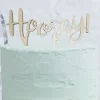 Hooray! puinen kakunkoriste