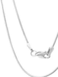 Hopeaketju Snake 70cm