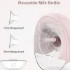 Horigen rintapumppu - puettava ja langaton, rosa