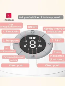 Horigen Sähkökäyttöinen rintapumppu - Double Handsfree Easemore