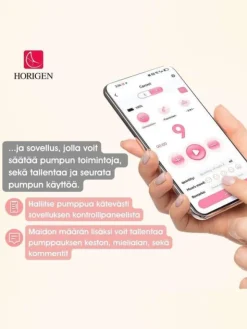 Horigen Sähkökäyttöinen rintapumppu - Double Handsfree Easemore