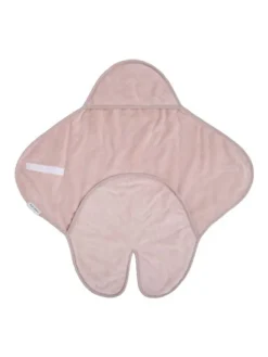 Hupullinen vauvan peitto jossa puntit, Cozy old pink