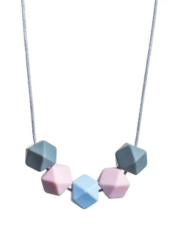 Imetyskoru (harmaa-rosa-sininen)