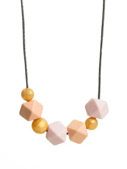 Imetyskoru (helmi kulta-persikka-rosa)