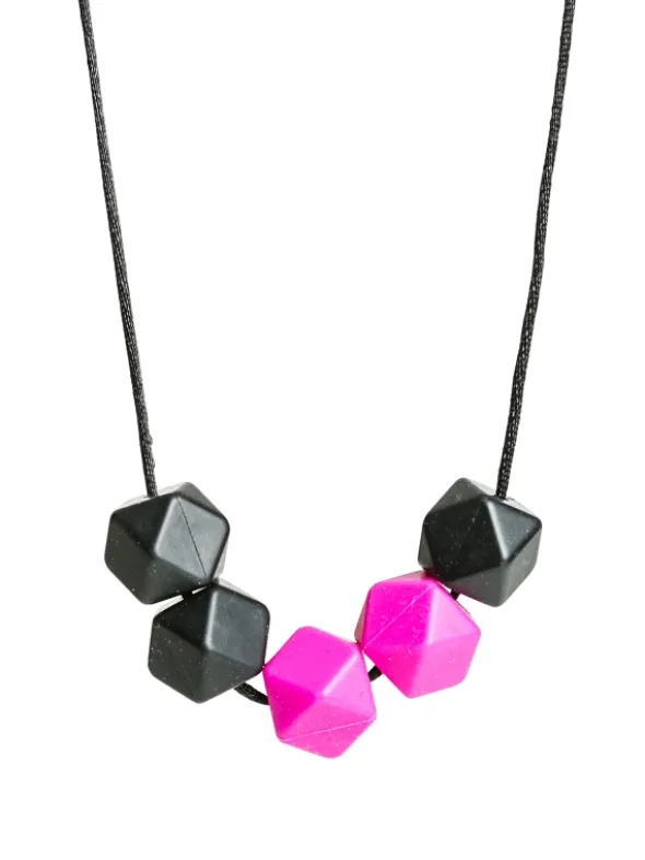 Imetyskoru (musta-fuksia)