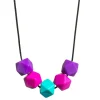 Imetyskoru (violetti-fuksia-turkoosi)