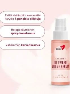Intiimialueen karvanpoisto tehosetti- täydellinen hoitopaketti sileälle iholle