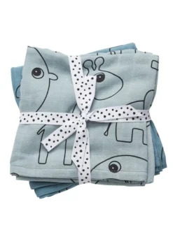 Iso kapaloliina 120x120 Contour Blue 2-pack - Done By Deer