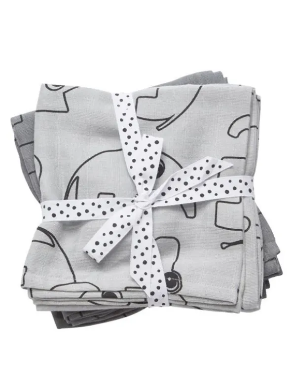 Iso kapaloliina 120x120 Contour Grey 2-pack - Done By Deer