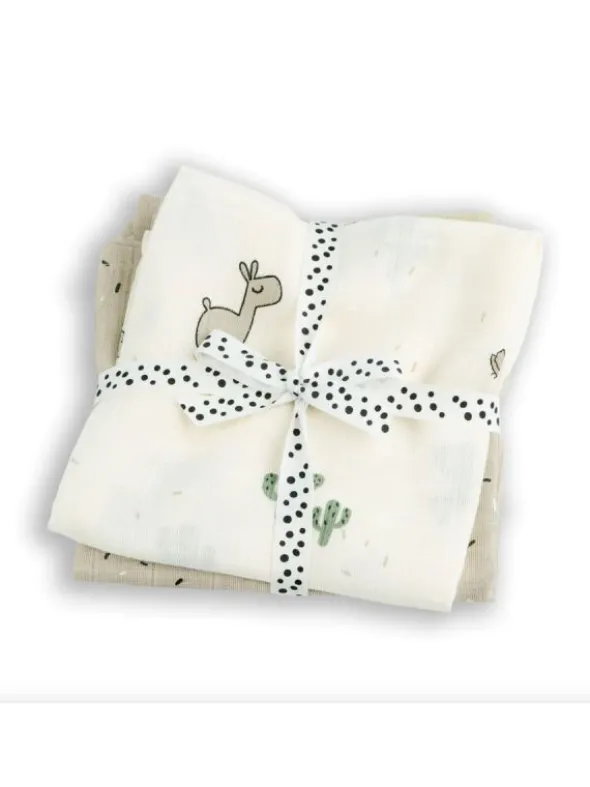 Iso kapaloliina 120x120 Lalee sand 2-pack - Done By Deer