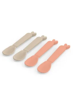 Kiddish lusikat 4-pack Lalee, Sand / Coral