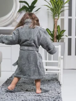 Kylpytakki lapselle 3-5v Granite | LUINLIVING