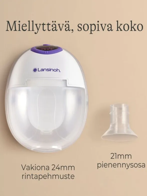 Lansinoh puettava rintapumppu Single