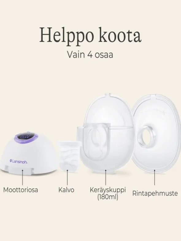 Lansinoh puettava rintapumppu Double