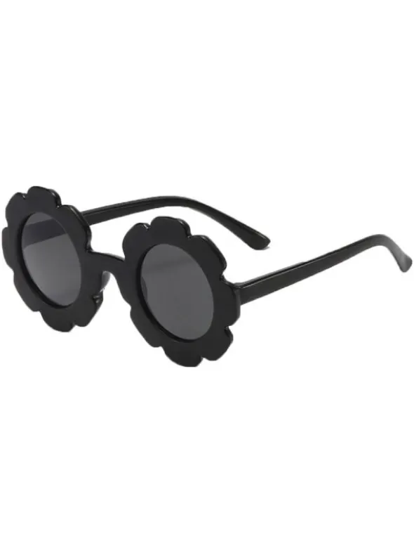 Lasten aurinkolasit Flower, black
