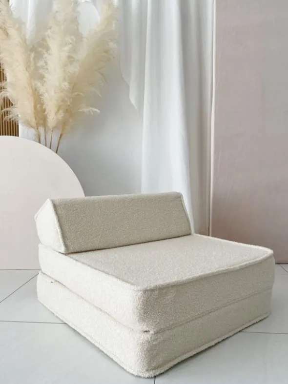 Lasten lepotuoli / sohva 3in1, Bouncle cream