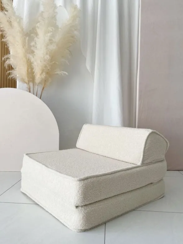 Lasten lepotuoli / sohva 3in1, Bouncle cream