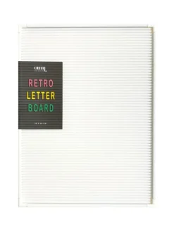 Letter Board kirjaintaulu (valkoinen)