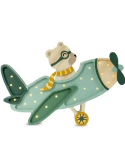 Little Lights Yövalo, Vintage Plane, 4 Eri väriä