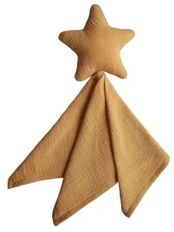 Lovey Blanket Star Fall uniriepu, sinappi | MUSHIE