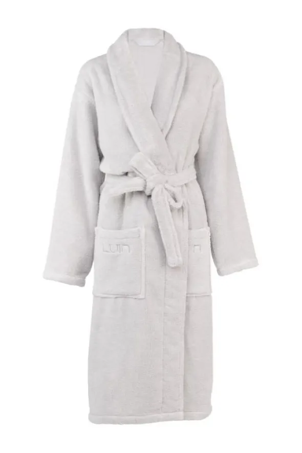 Luin Living Kylpytakki Koko Perheelle, 8 eri kokoa, Pearl Grey