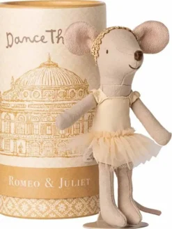 Maileg Isosisko Ballerinatanssija – Balettihiiri Romeo & Julia -pakkauksessa