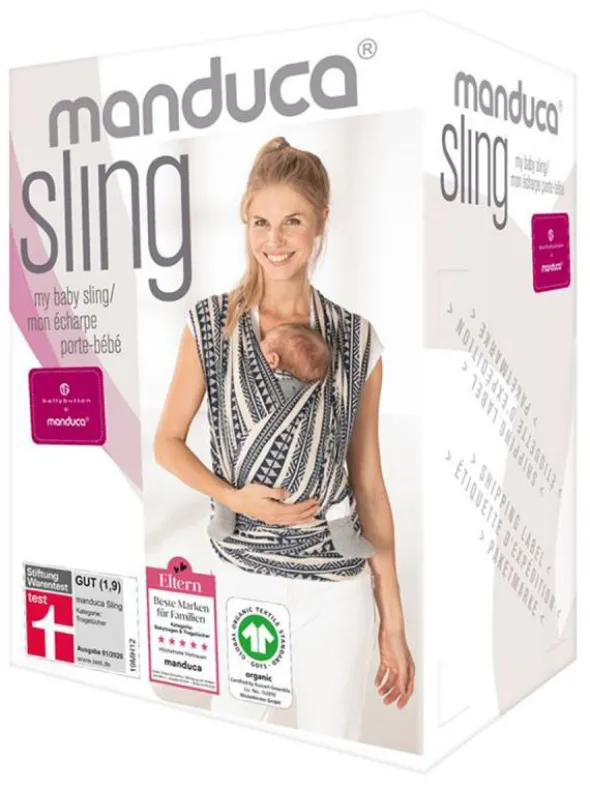 Manduca - kantoliina Sling - PepitaBlack