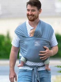 Manduca - kantoliina Sling - Sky Blue