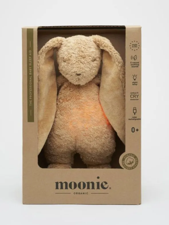 Moonie unipupu 2.0 - rauhoittaa lapsen unille, cappuccino natur