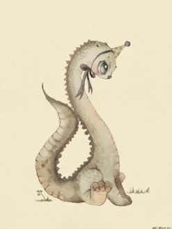Mrs Mighetto - Dear Dino juliste 50x70