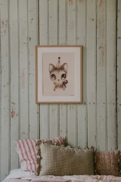 Mrs Mighetto - Dear Meow juliste 30x40