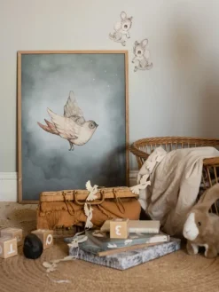 Mrs Mighetto DEAR SPARROW 50x70