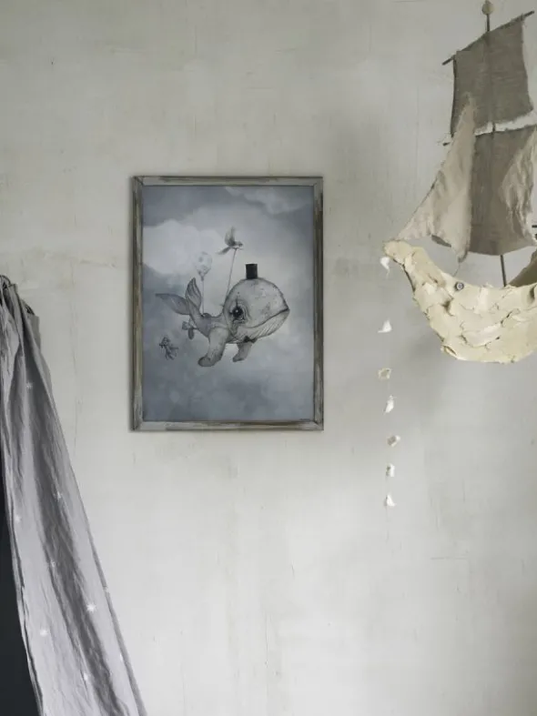 Mrs Mighetto DEAR WHALIE 50x70