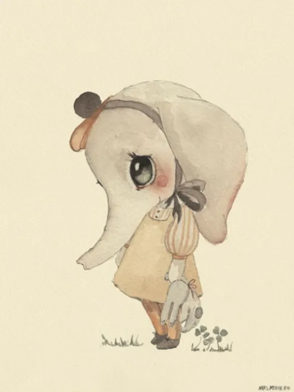 Mrs Mighetto - Miss Ellie juliste 30x40