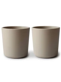 Mushie - lasten muki - Vanilla 2-pack