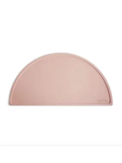 Mushie - silikoninen ruoka-alusta - Blush