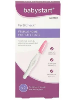 Naisten hedelmällisyystesti FertilCheck 2 kpl | BABYSTART