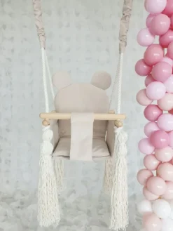 Nalle vauvakeinu, beige