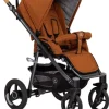 Naturkind Lux Evo rattaat Solight Ecco renkailla, Terracotta