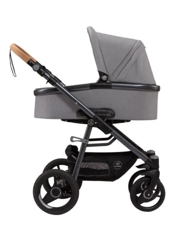 Naturkind Lux Evo yhdistelmävaunut Solight Ecco renkailla, Siebenschläfer