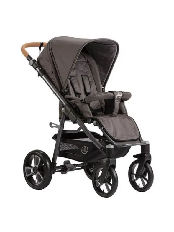 Naturkind Lux Evo yhdistelmävaunut Solight Ecco renkailla, Erdmännchen