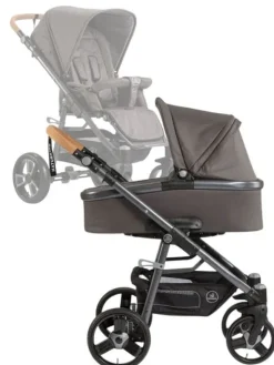 Naturkind Lux Evo yhdistelmävaunut Solight Ecco renkailla, Erdmännchen
